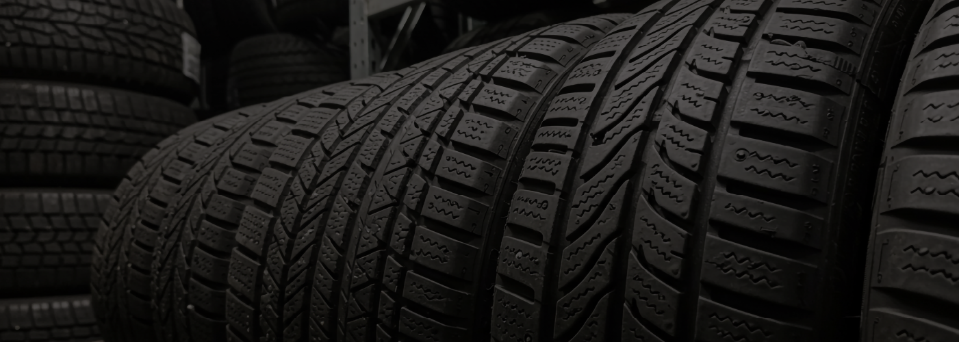 Line of tires referencing tire size