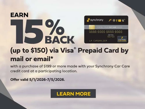 Promotional Financing offer image