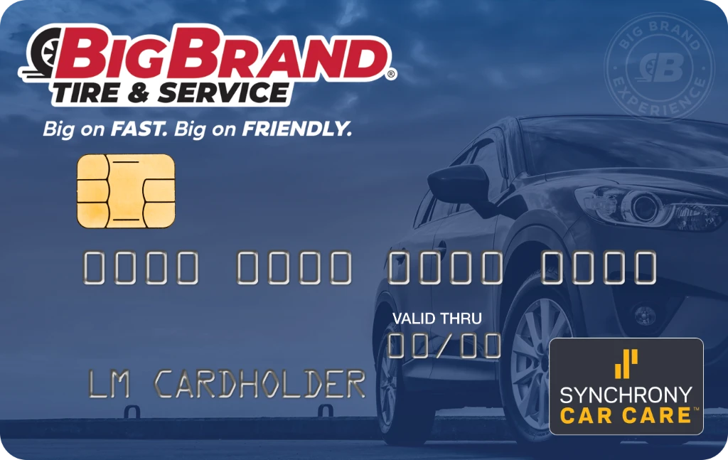 Big Brand Tire & Service Credit Card