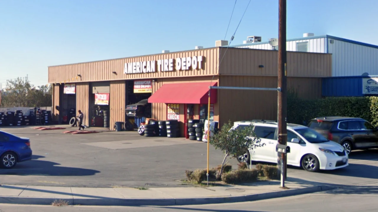 American Tire Depot Location at 7600 Rosedale Hwy Bakersfield, CA 93308-5735 Store Front