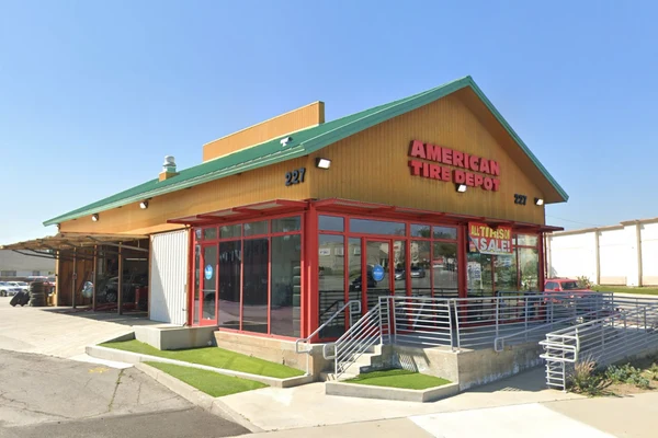 American Tire Depot Location at 227 N Brea Blvd Brea, CA 92821-4004 Store Front