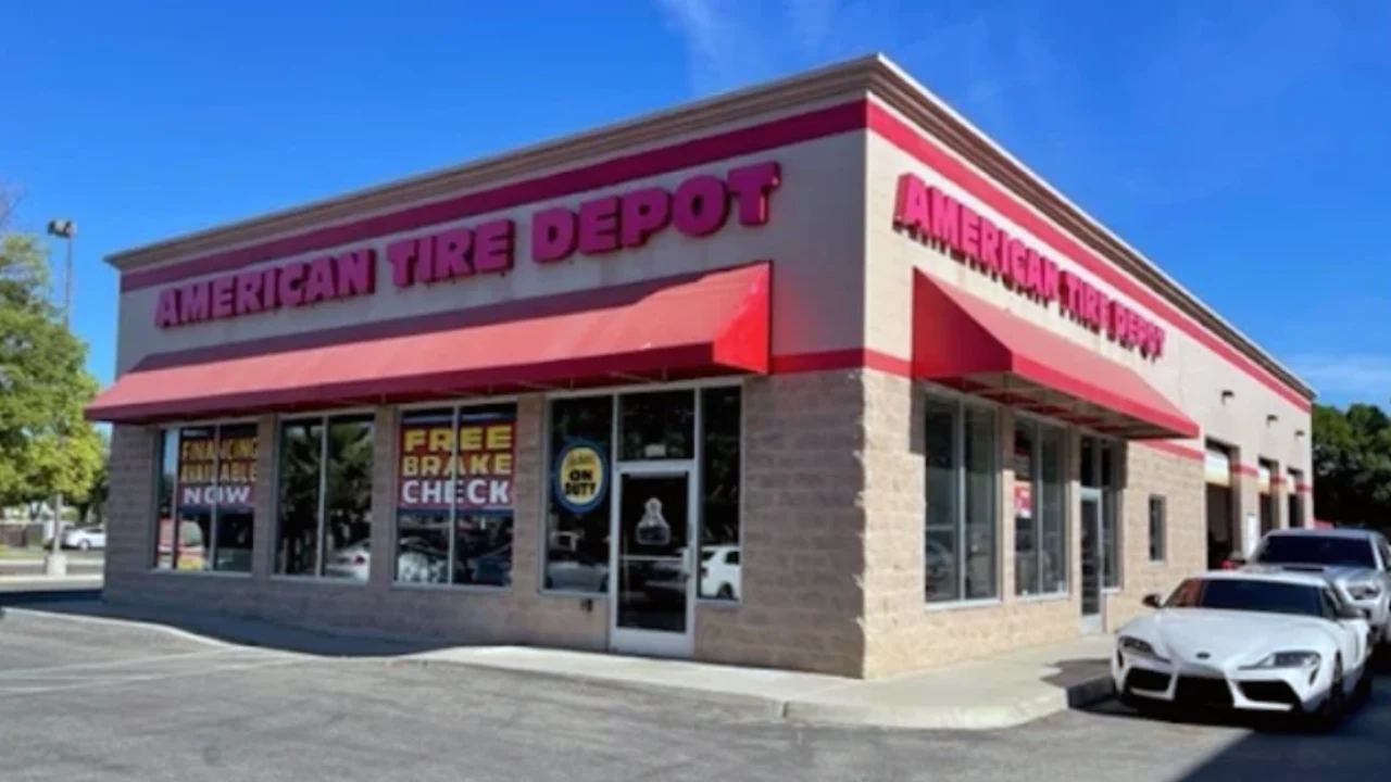 American Tire Depot Location at 1620 W Lacey Blvd Hanford, CA 93230-5909 Store Front