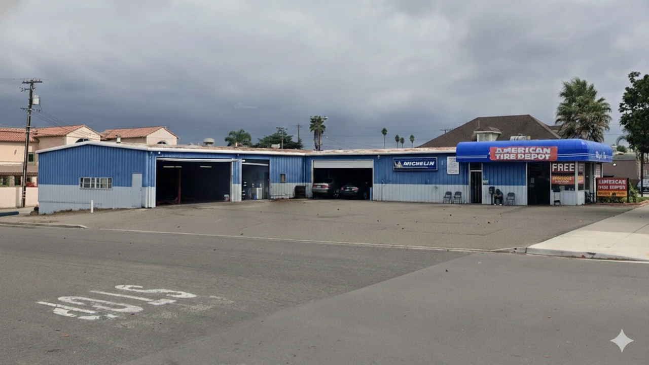 American Tire Depot Location at 303 E Ocean Ave Lompoc, CA 93436-6826 Store Front