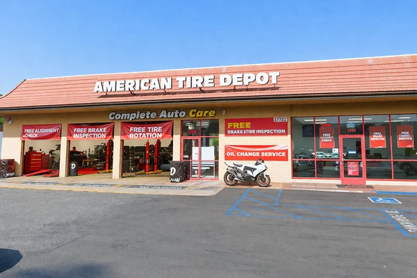 American Tire Depot Location at 12225 Imperial Hwy. Norwalk, CA 90650-3126 Store Front