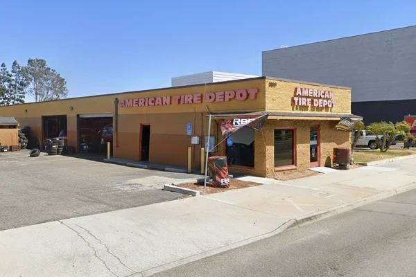 American Tire Depot Location at 20506 Hawthorne Blvd Torrance, CA 90503-3202 Store Front
