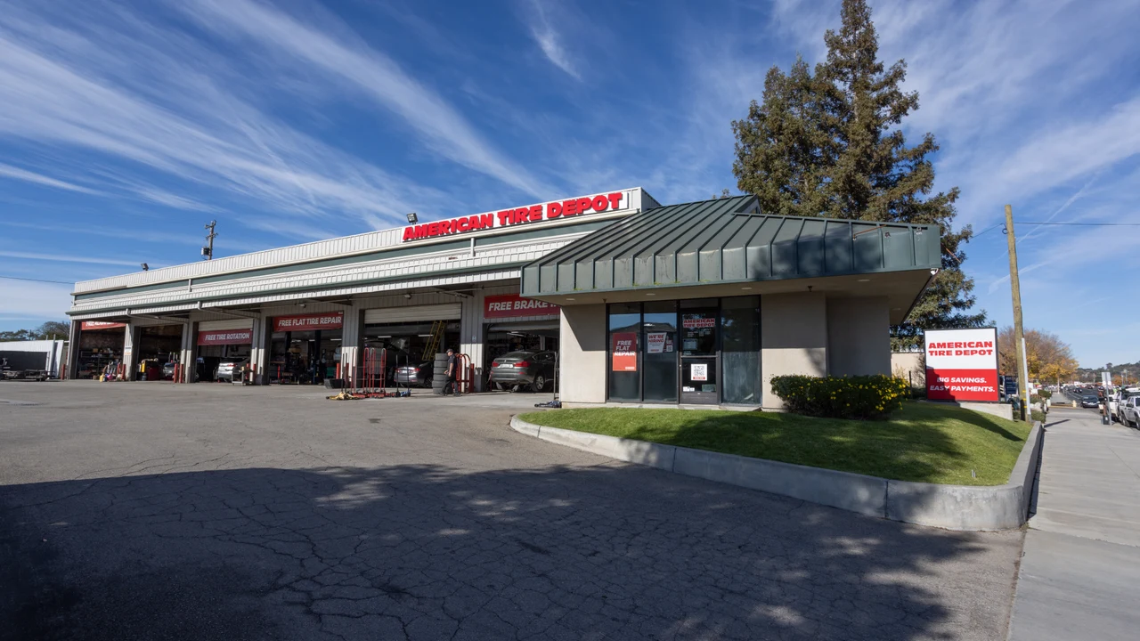 American Tire Depot Location at 8750 El Camino Real Atascadero, CA 93422-5332 Store Front
