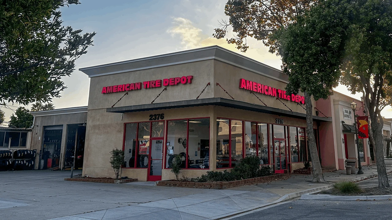 American Tire Depot Location at 2376 Ventura Blvd Camarillo, CA 93010-6644 Store Front