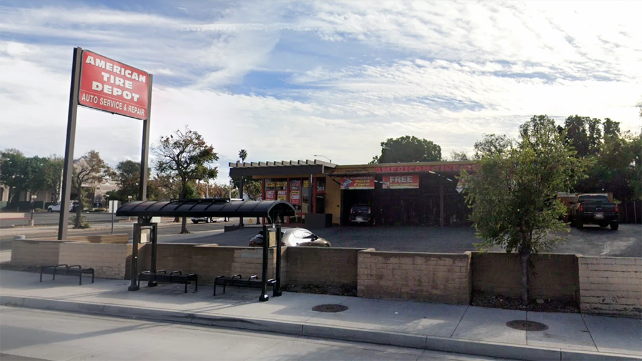 American Tire Depot Location at 304 W 6Th St Corona, CA 92882-3349 Store Front