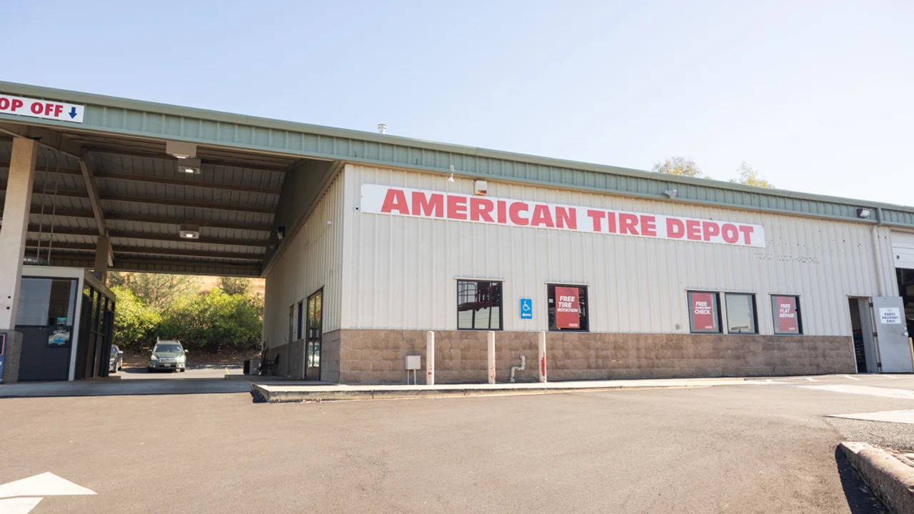 American Tire Depot Location at 11400 Ca-49 Jackson, CA 95642-0000 Store Front