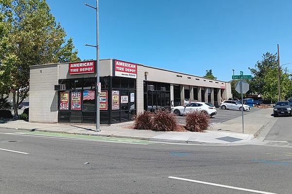 American Tire Depot Location at 1353 W San Carlos St San Jose, CA 95126-3446 Store Front