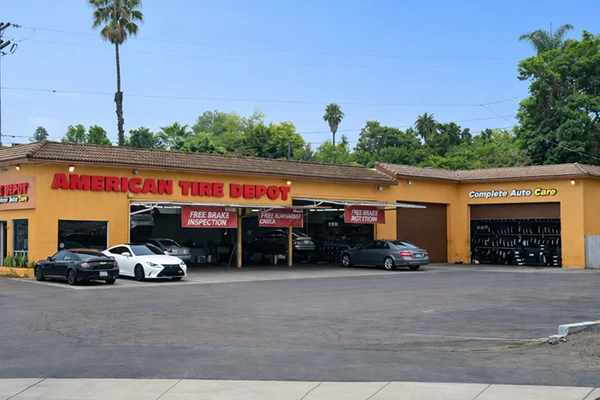 American Tire Depot Location at 790 E Vista Way Vista, CA 92084-5549 Store Front
