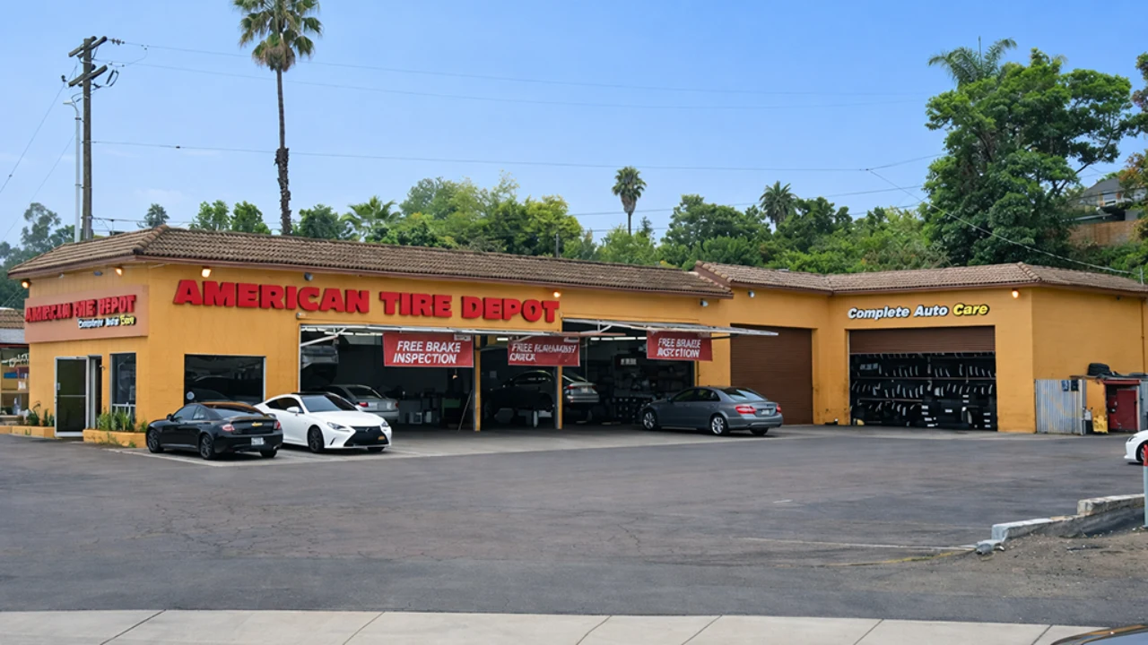 American Tire Depot Location at 790 E Vista Way Vista, CA 92084-5549 Store Front