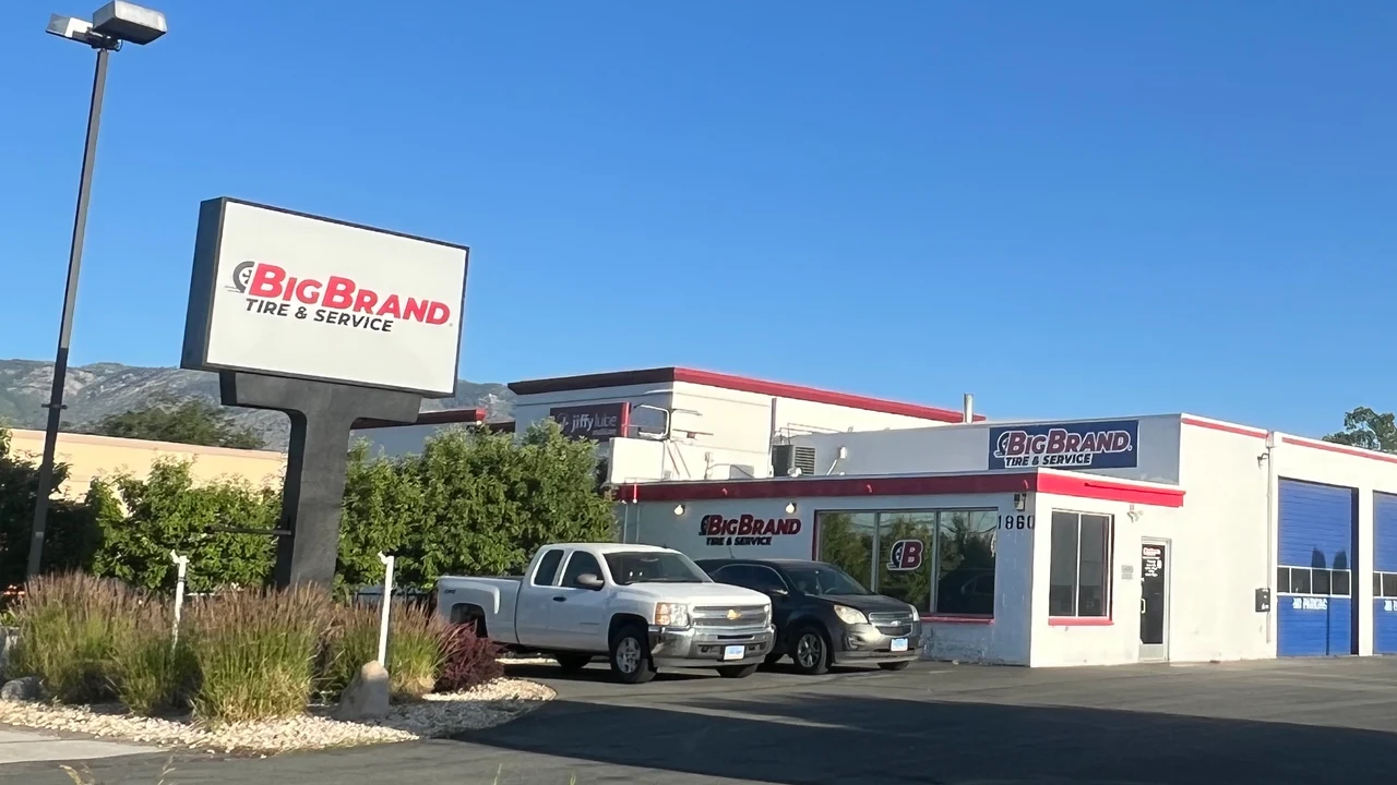 Big Brand Tire & Service Location at 1860 East William Street Carson City, NV 89701-3244 Store Front