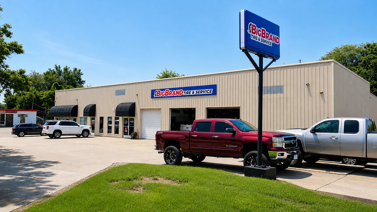 Big Brand Tire & Service Location at 2101 West Stone Drive Kingsport, TN 37660- Store Front