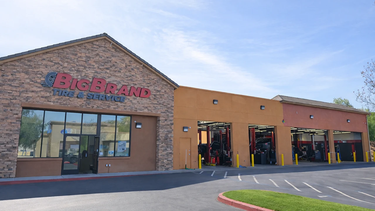 Big Brand Tire & Service Location at 25311 Railroad Canyon Road Lake Elsinore, CA 92532-2701 Store Front