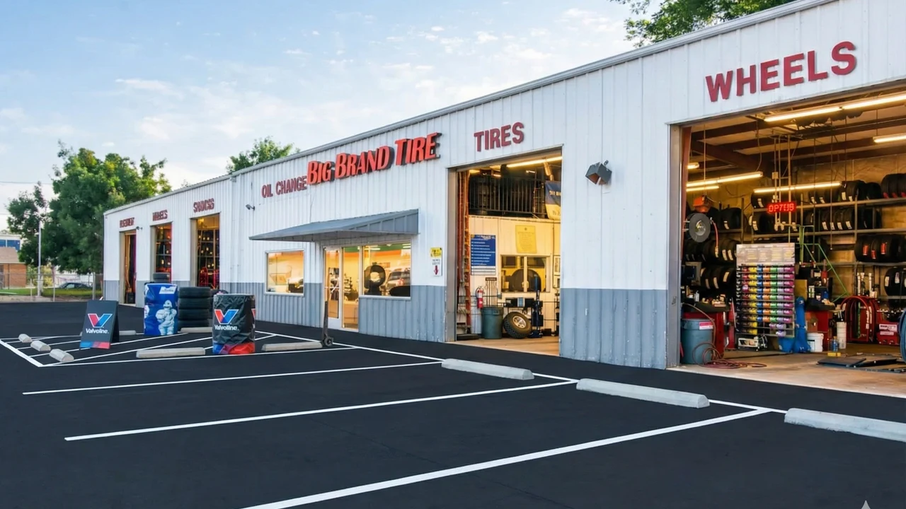 Big Brand Tire & Service Location at 456 South Plano Street Porterville, CA 93257-5416 Store Front