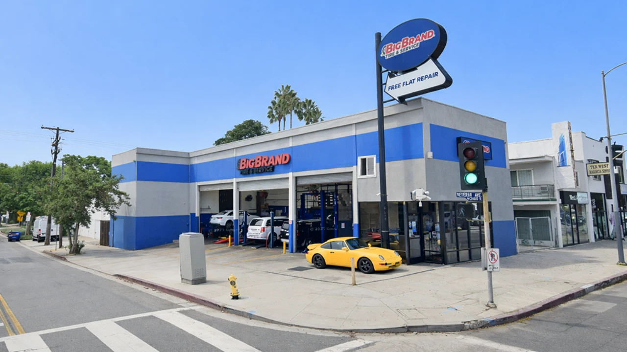 Big Brand Tire & Service Location at 10950 West Pico Boulevard Los Angeles, CA 90064-2115 Store Front
