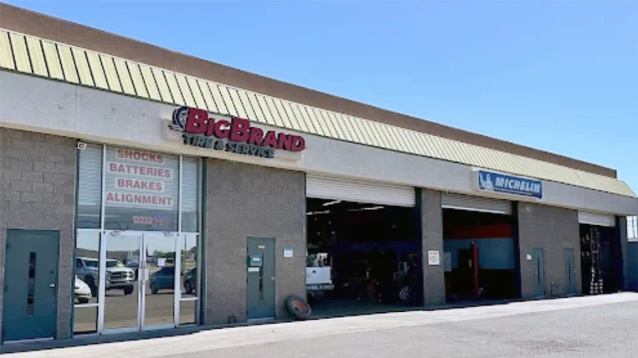 Big Brand Tire & Service Location at 13323 West Bell Road Surprise, AZ 85378-9746 Store Front