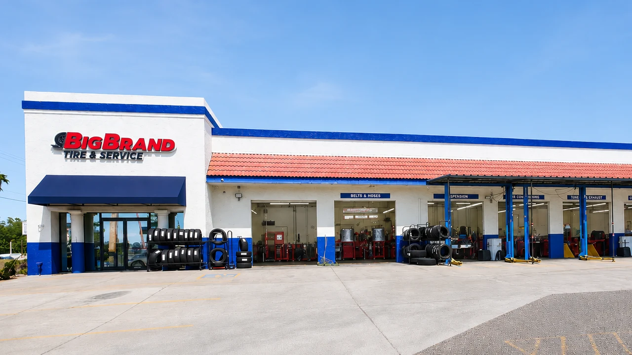 Big Brand Tire & Service Location at 6033 E. Mckellips Rd Mesa, AZ 85215 Store Front