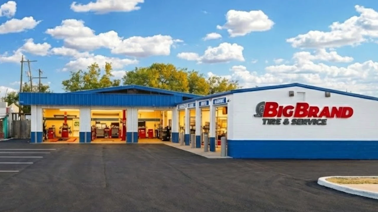 Big Brand Tire & Service Location at 7430 Burnet Road Austin, TX 78757-2219 Store Front