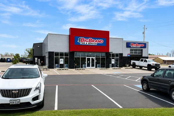 Big Brand Tire & Service Location at 1321 U.S. 377 Pilot Point, TX 76258-3051 Store Front