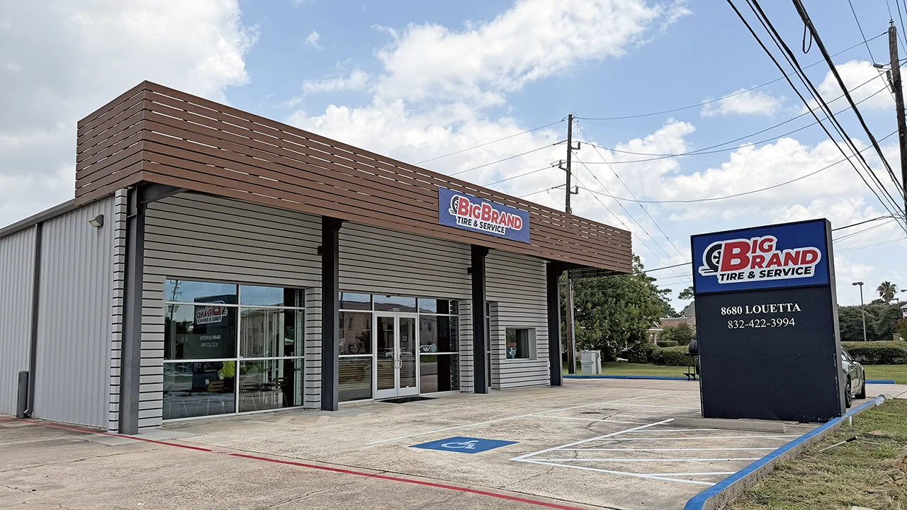 Big Brand Tire & Service Location at 8680 Louetta Rd Spring, TX 77379- Store Front