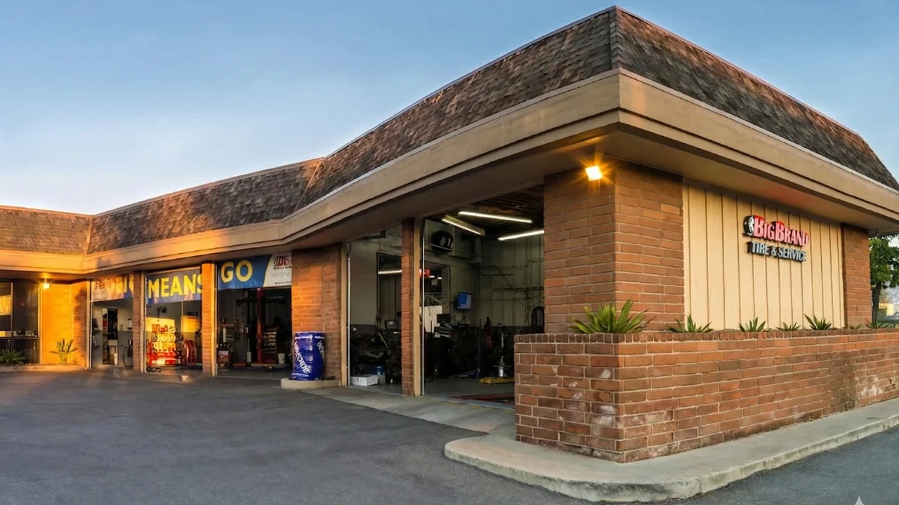 Big Brand Tire & Service Location at 6010 Hollister Avenue Goleta, CA 93117-3218 Store Front