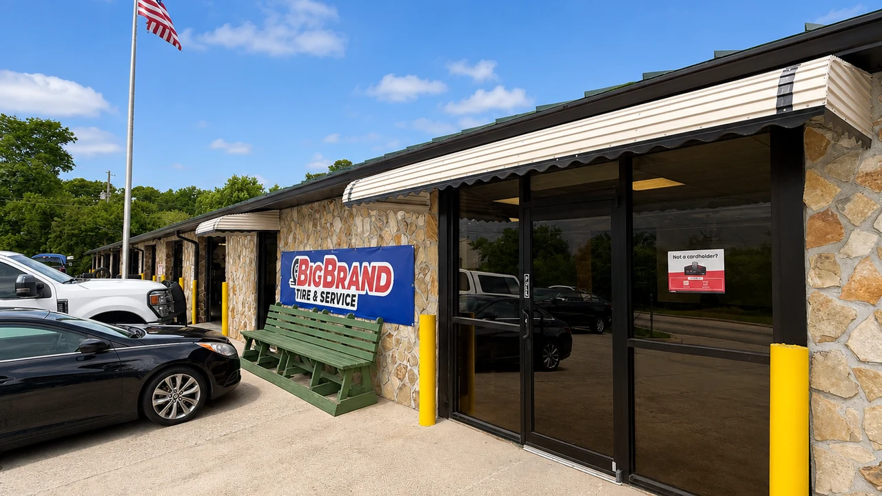 Big Brand Tire & Service Location at 7248 South Sweetwater Road Lithia Springs, GA 30122- Store Front