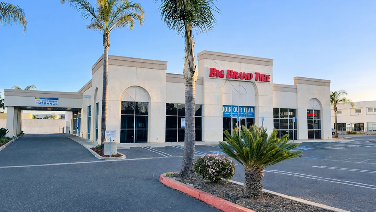 Big Brand Tire & Service Location at 415 West Central Avenue Lompoc, CA 93436-2801 Store Front