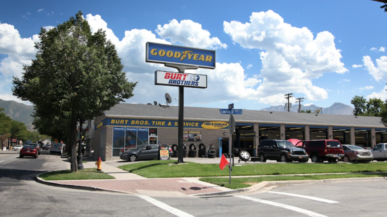 Burt Brothers Tire & Service Location at 944 E 2100 S Salt Lake City, UT 84106-2364 Store Front
