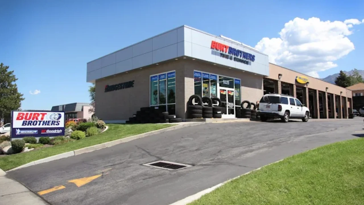 Burt Brothers Tire & Service Location at 9325 S 1300 E Sandy, UT 84094-3135 Store Front