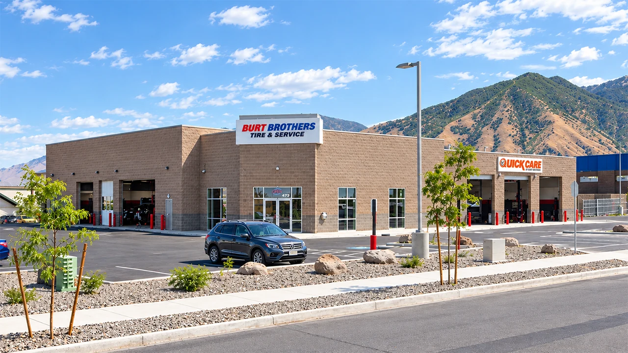 Burt Brothers Tire & Service Location at 473 E 2400 N Tooele, UT 84074-3632 Store Front