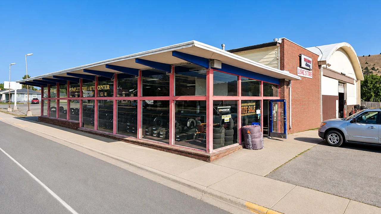 Lisac's Tire Location at 1100 Park Ave Anaconda, MT 59711-2022 Store Front