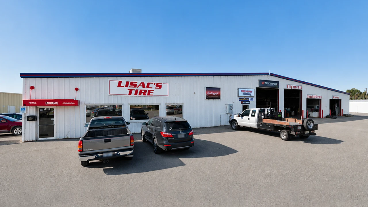 Lisac's Tire Location at 3112 King Ave W Billings, MT 59102-6899 Store Front