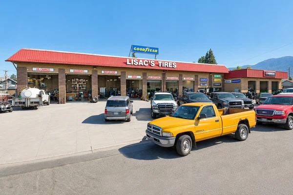 Lisac's Tire Location at 2109 Yale Ave Butte, MT 59701-3874 Store Front