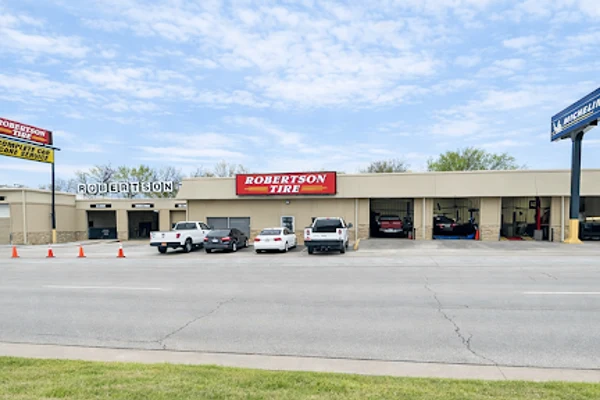 Robertson Tire Location at 1611 E Admiral Blvd Tulsa, OK 74120-1613 Store Front