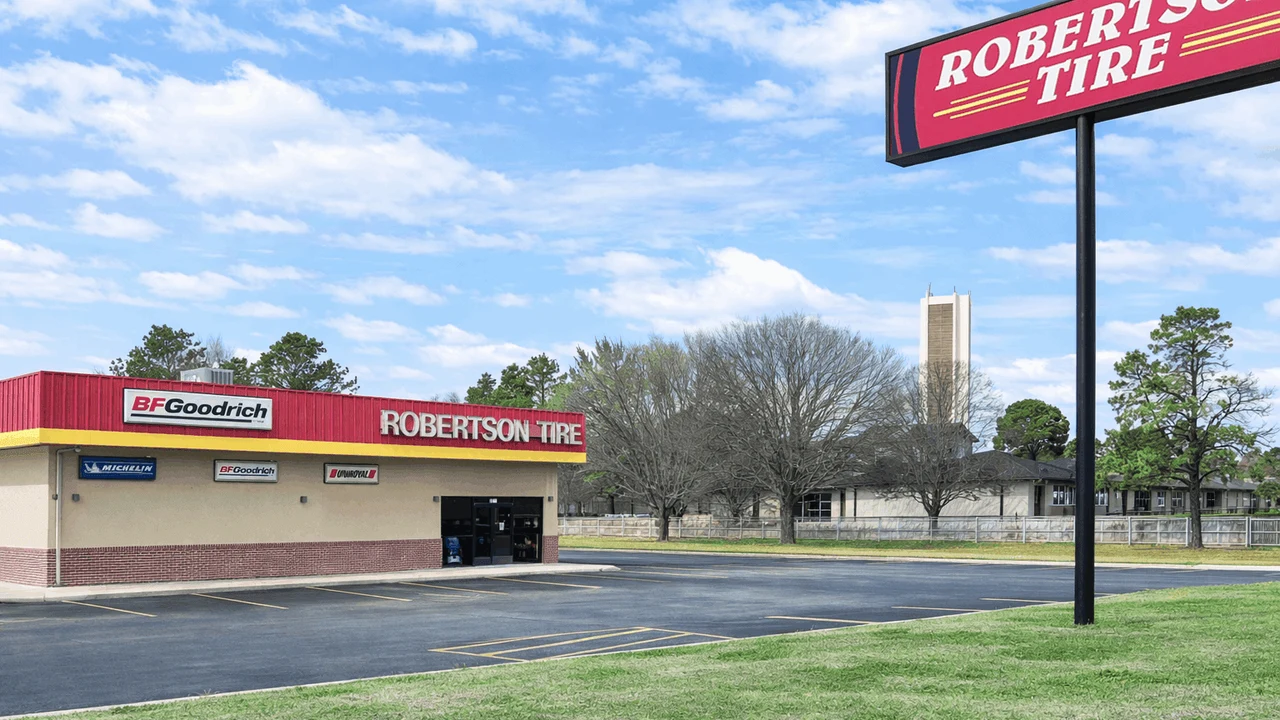 Robertson Tire Tulsa - Delaware Ave storefront