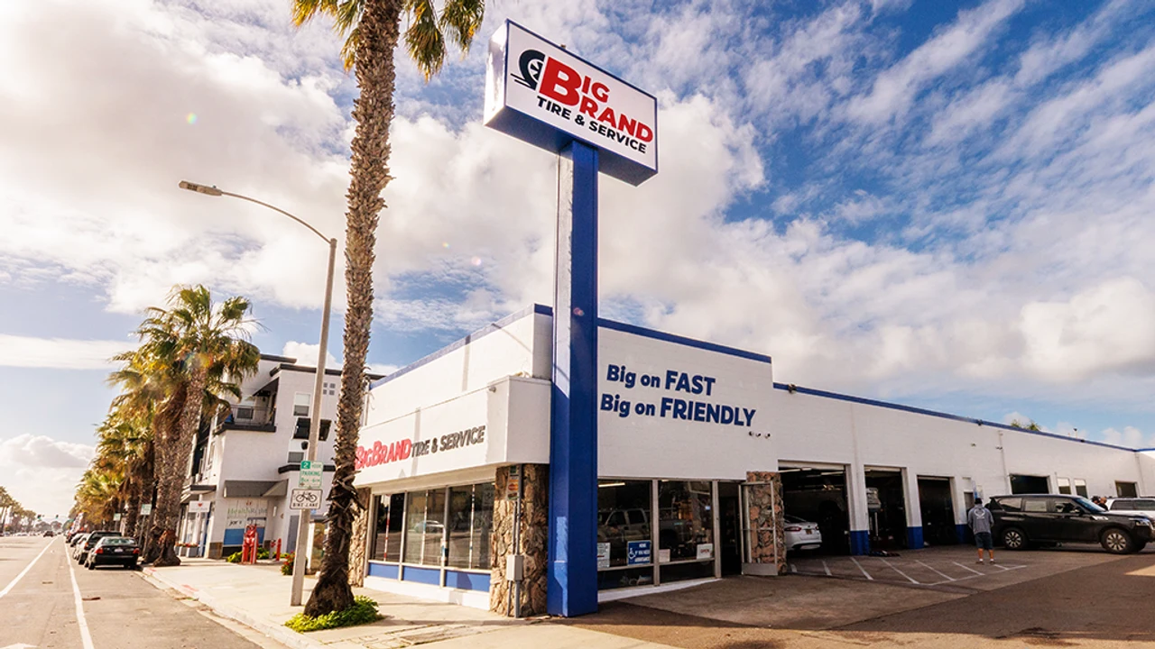 Big Brand Tire & Service Location at 726 Broadway Chula Vista, CA 91910-5329 Store Front