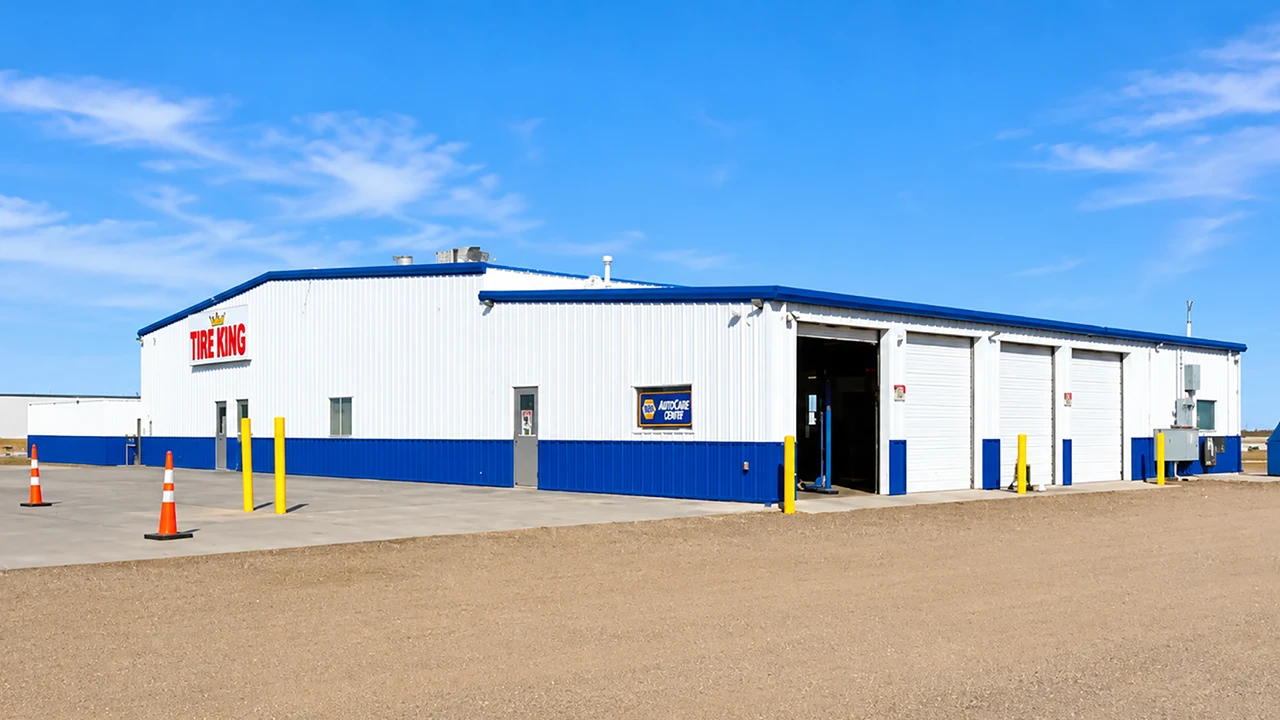 Tire King of Falcon Location at 8345 Blue Gill Dr Falcon, CO 80831-8001 Store Front