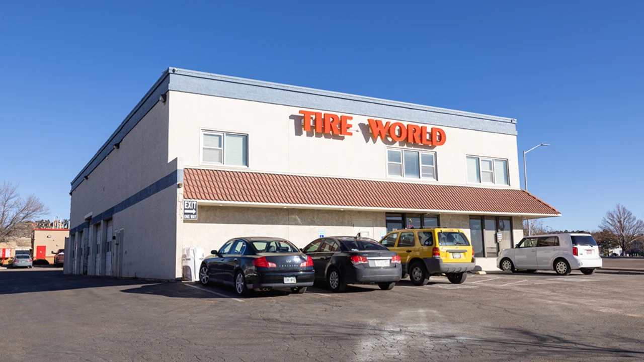 Tire World Auto Repair Location at 4420 Centennial Boulevard Colorado Springs, CO 80907-3703 Store Front