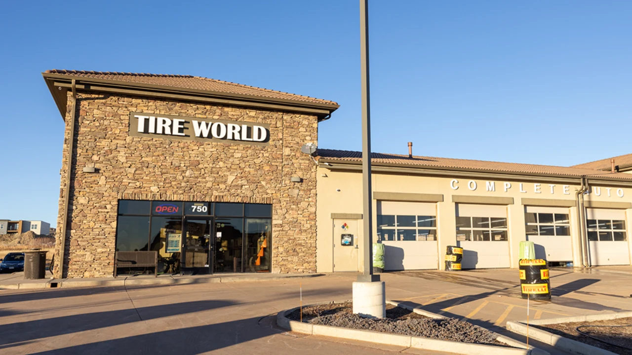 Tire World Auto Repair Location at 750 Copper Center Parkway Colorado Springs, CO 80921-8416 Store Front